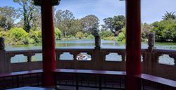 chinese pavilion at stow lake